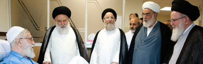 عیادت آیت ا... زنجانی از رهبر انقلاب