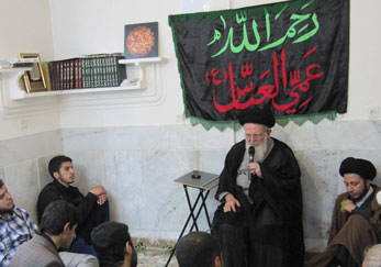 مراسم سالروز شهادت حضرت زینب(س) با حضور معظم له